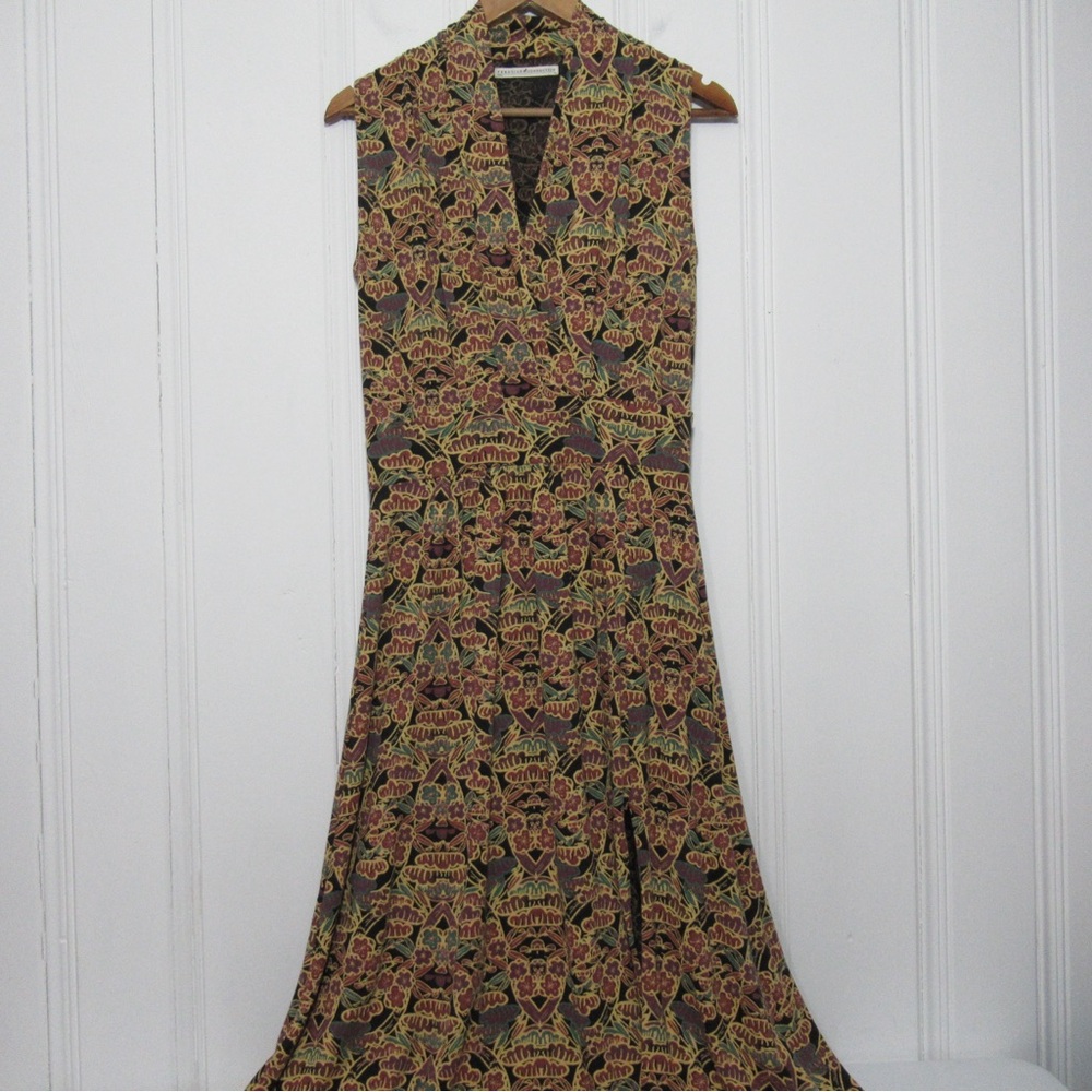 Peruvian Connection Multicolor Patterned Faux Wra… - image 2